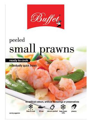 

Buffet Ready to Cook - Small Prawns (Peeled Deveined) 250 g