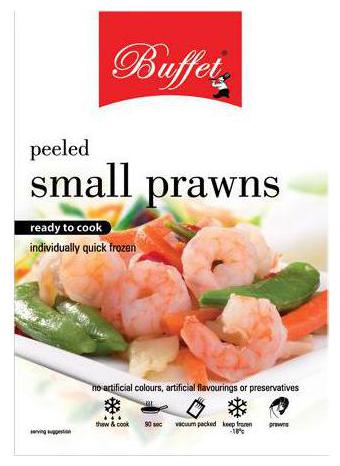 

Buffet Ready to Cook - Small Prawns (Peeled Deveined) 250 g