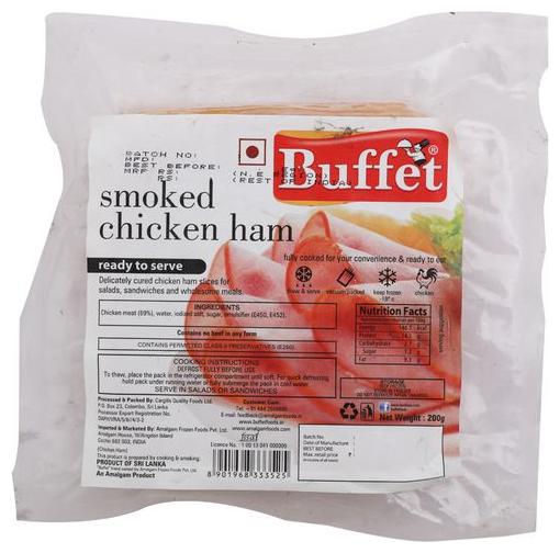 

Buffet Smoked Chicken Ham - Ready To Serve 200 g