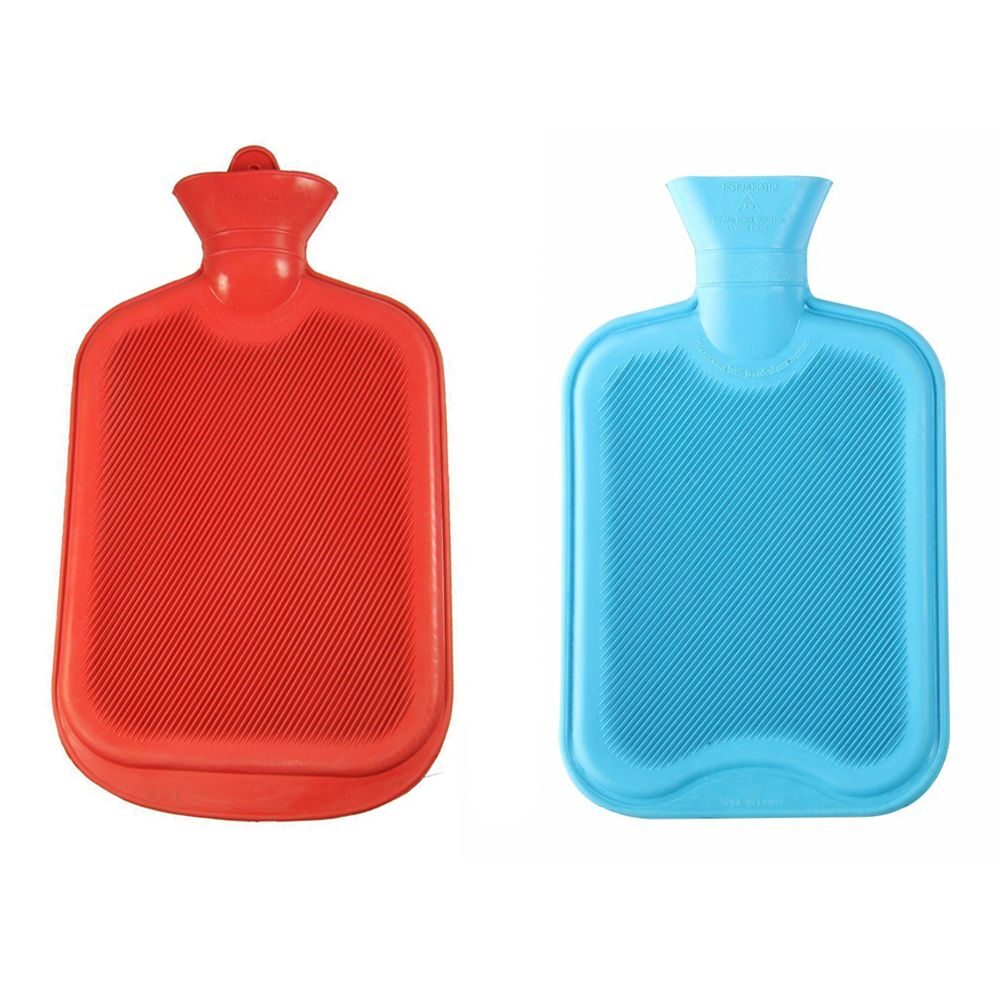 

Buy 1 Get 1 Free Rubber Hot Water Bottle For Pain and Aches ( Multicolor )