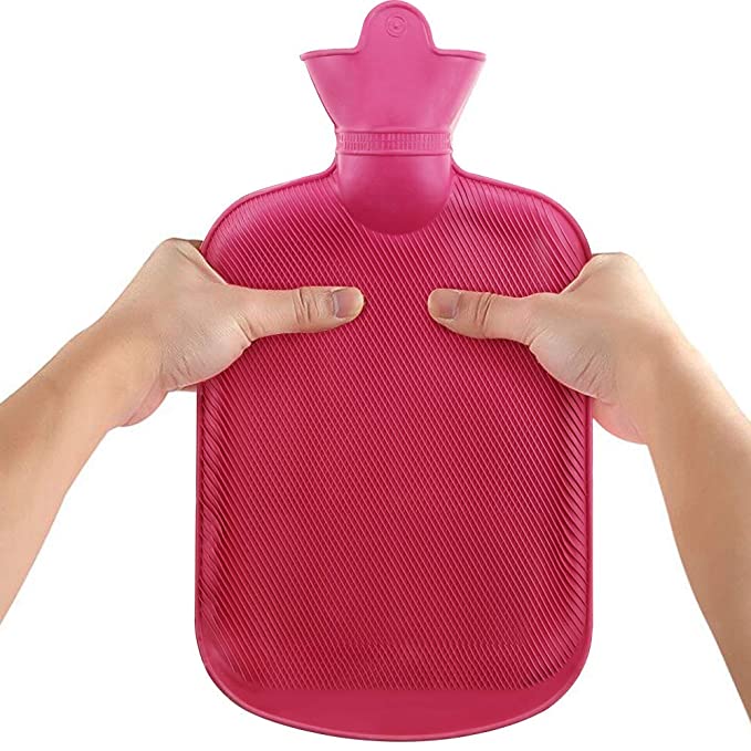 

BuyerGuts Mini Hot Water Bag Natural Rubber - BPA Free Durable Hot Water Bag for Hot Compress and Heat Therapy Random Colors 500 ml (Pack of 1)