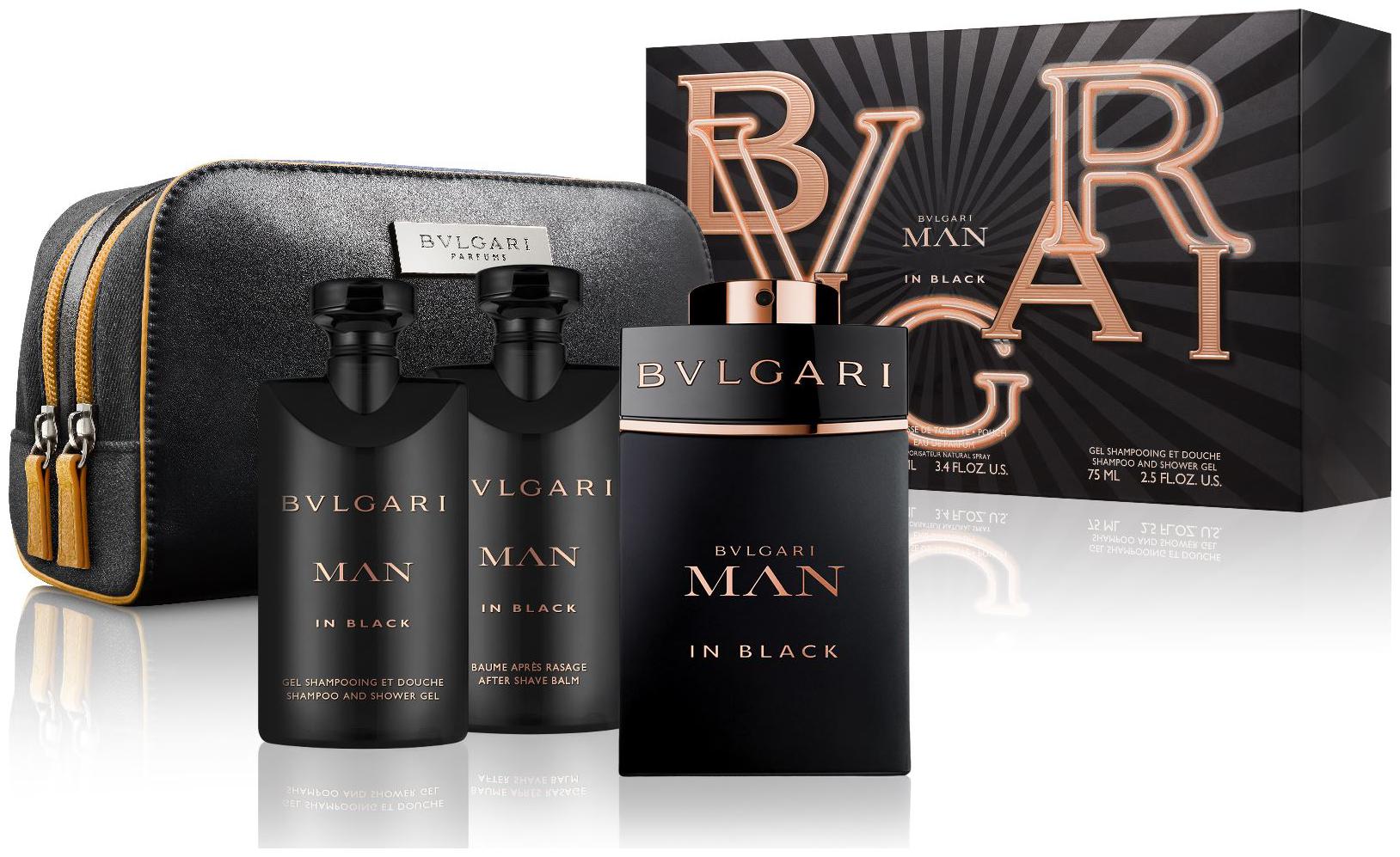 

Bvlgari Man In Black EDP Gift Set (EDP100ml SG100ml ASB75ml POUCH)