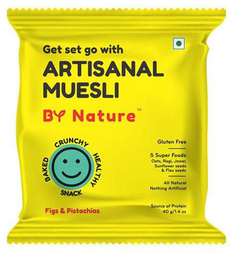 

By Nature Artisanal Muesli - Figs Pistachios 40 g