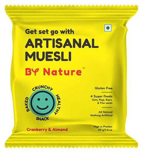 

By Nature Artisanal Muesli - Cranberry Almond 40 g