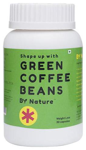 

By Nature Capsules - Green Coffee Beans 30 Capsules