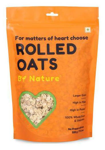 

By Nature Oats - Rolled 500 g