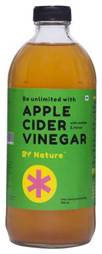 

By Nature Raw Unrefined Apple Cider Vinegar with Honey 500 ml