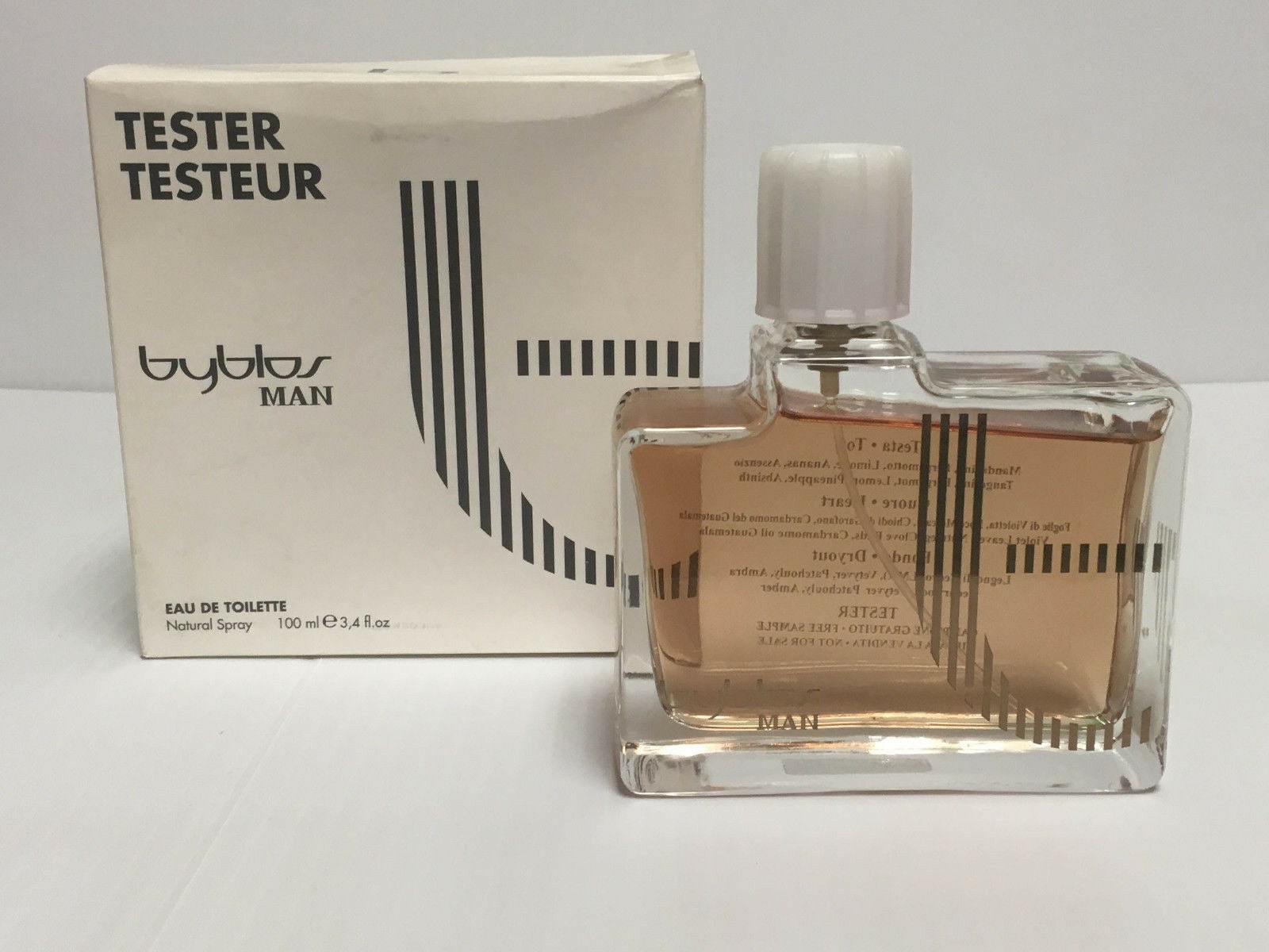 

BYBLOS MAN COLOGNE 3 4 OZ 100 ML MEN EDT Spray NEW IN TST BOX AS SHOWN