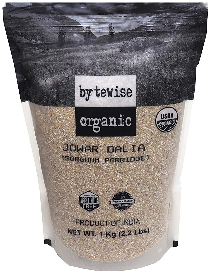 

Bytewise Organic Jowar Dalia Split Sorghum 1 kg (Pack Of 1)