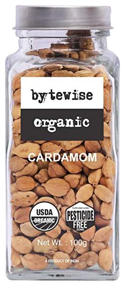 

Bytewise Organic Sundried Cardamom Yellow Cardamom Elaichi 100g (Pack Of 1)