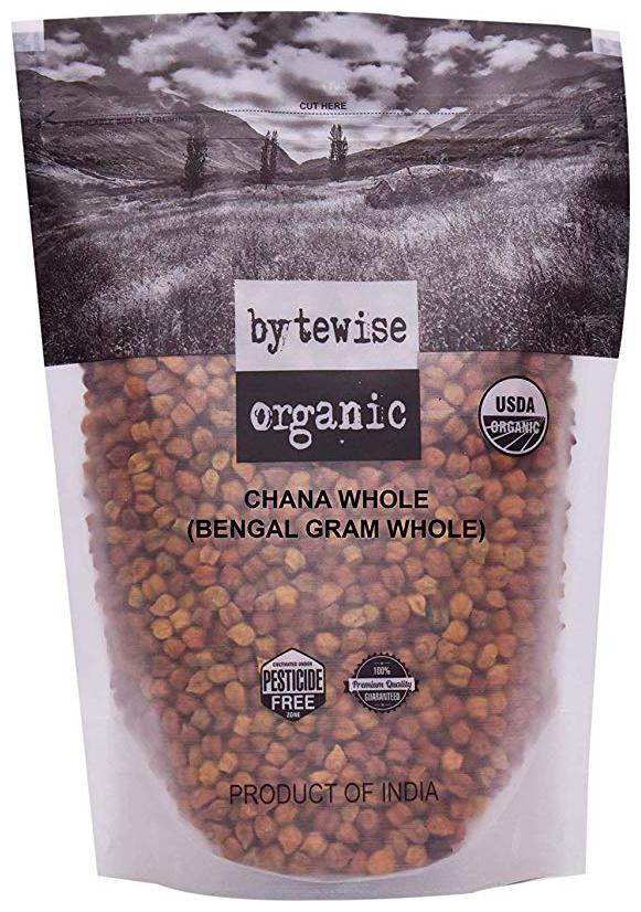 

Bytewise Organic Chana Whole Kala Chana 500g