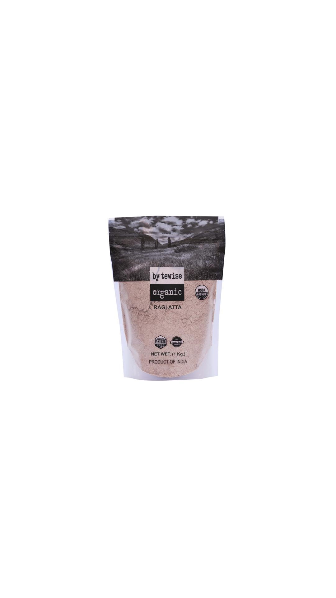 

bytewise organic Ragi Atta 1 kg (pack of 1)