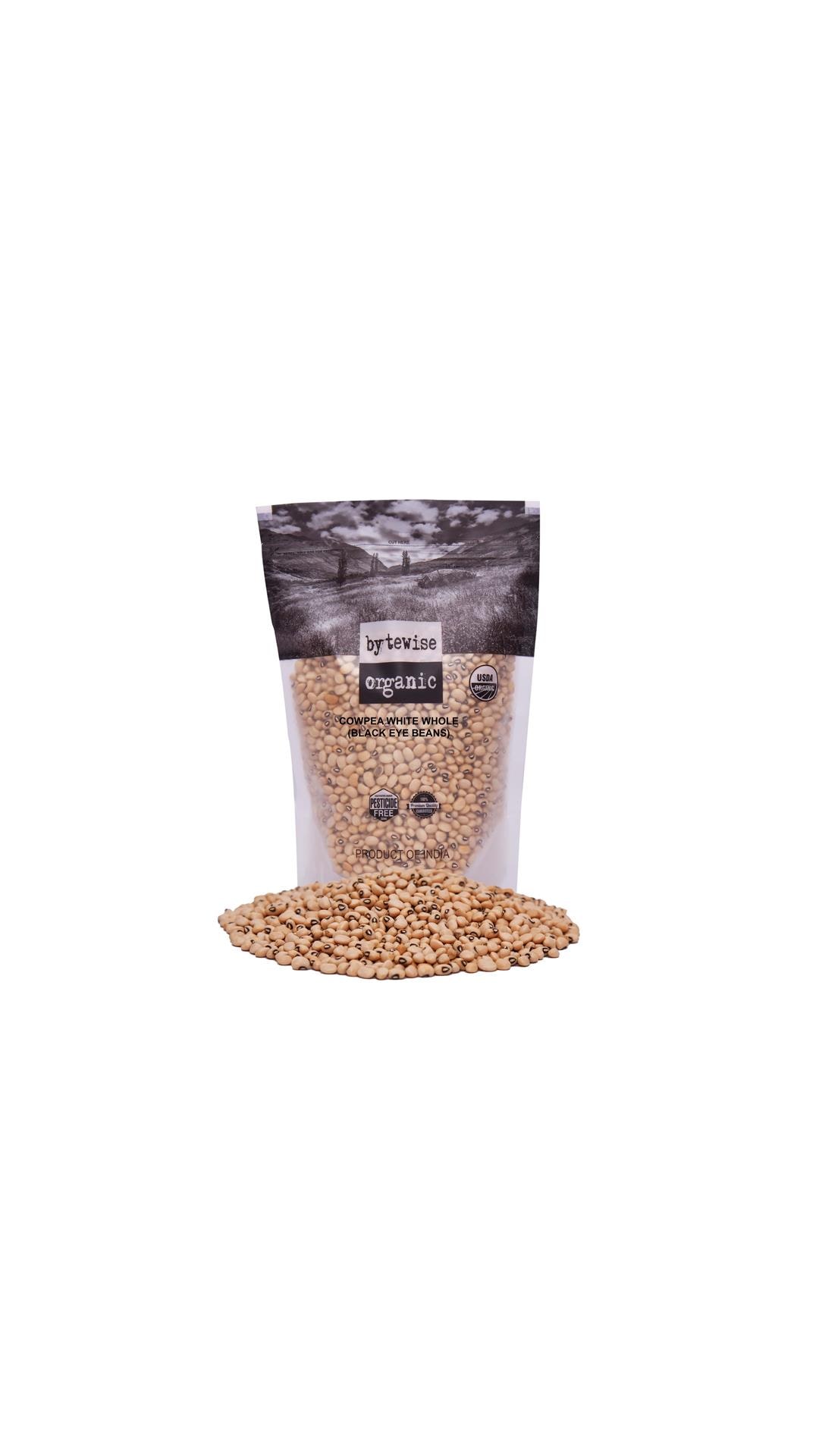 

bytewise organic Cowpea White Whole 1 Kg (pack of 1)