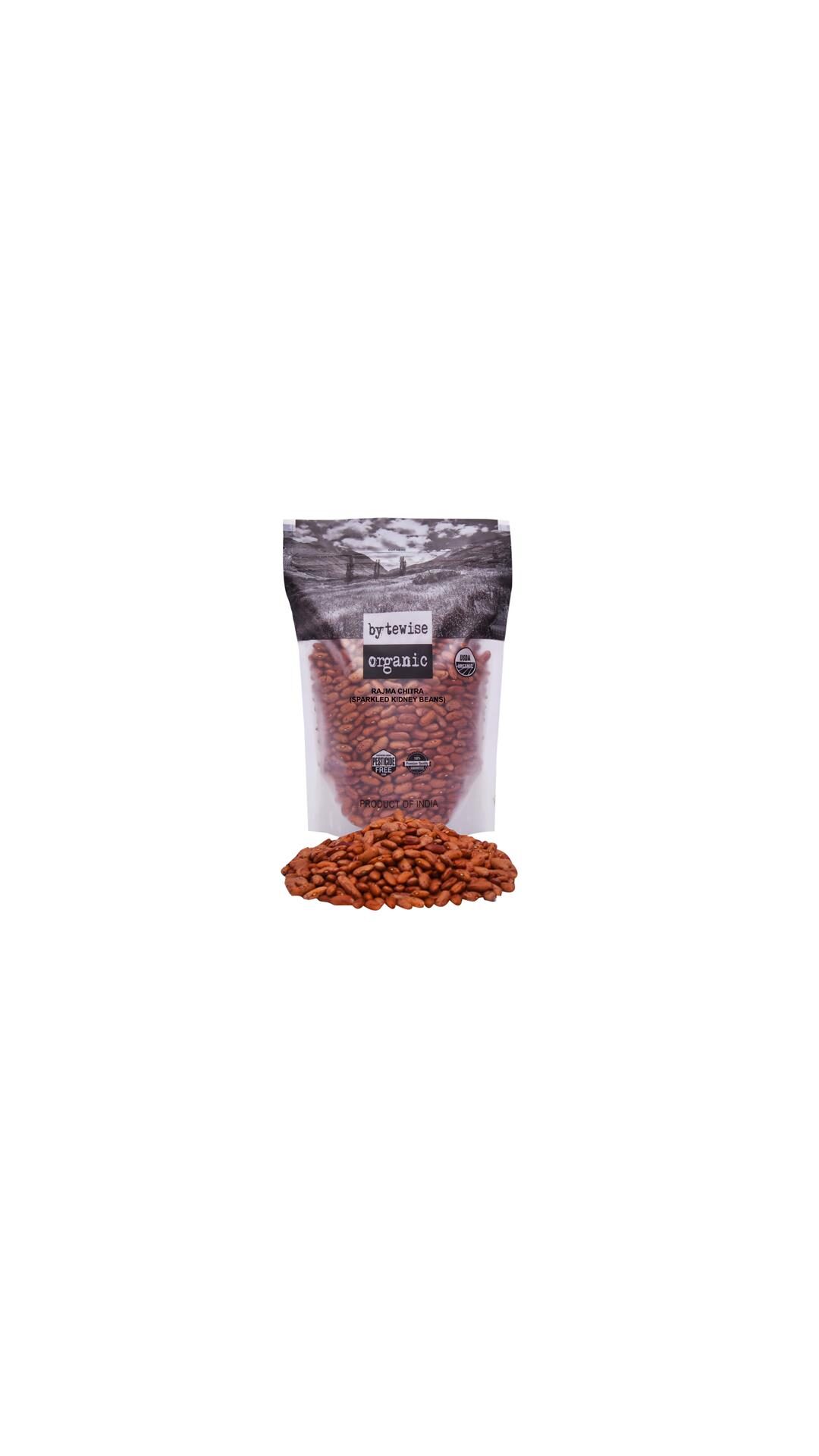 

bytewise organic Rajma Chitra 1 kg (pack of 1)