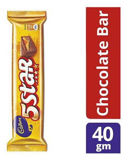 

Cadbury 5 Star Chocolate 40 Gm