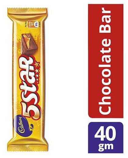 

Cadbury 5 Star Chocolate 40 g