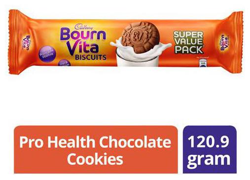 

Cadbury Biscuit Chocolate Bournvita Pro Health Vitamins 120 9 g