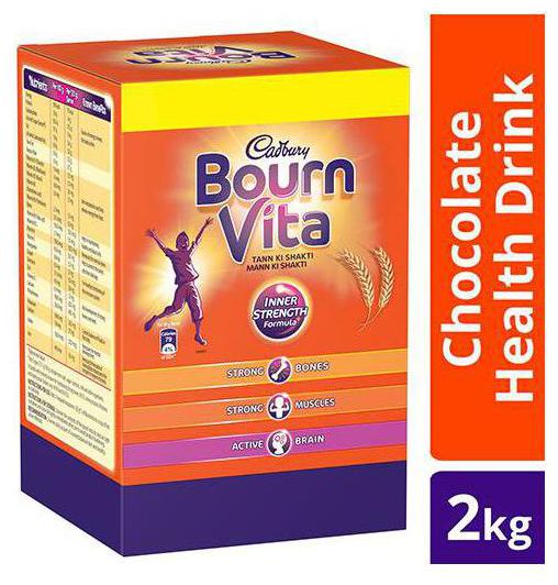 

Cadbury BournVita Health Drink - Chocolate 2 kg