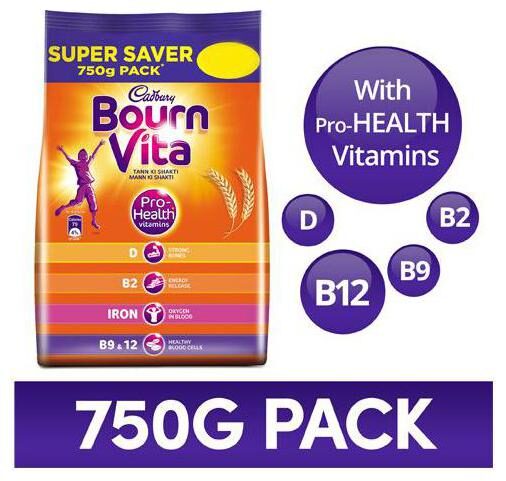 

Cadbury Bournvita Health Drink Chocolate 750 g