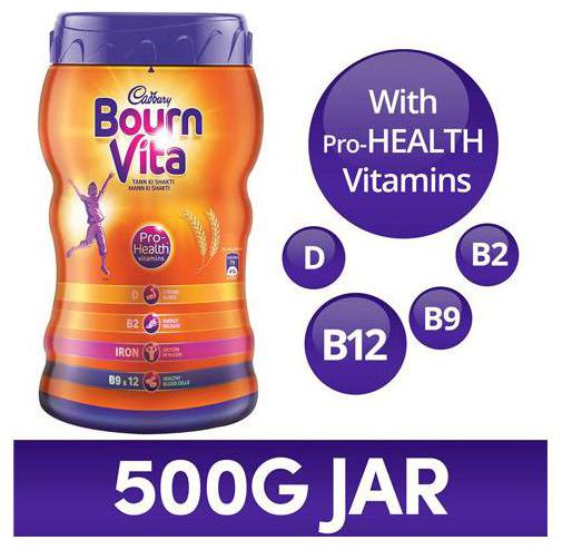 

Cadbury Bournvita Health Drink Chocolate 500 g