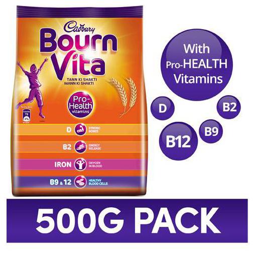 

Cadbury Bournvita Health Drink Chocolate 500 g