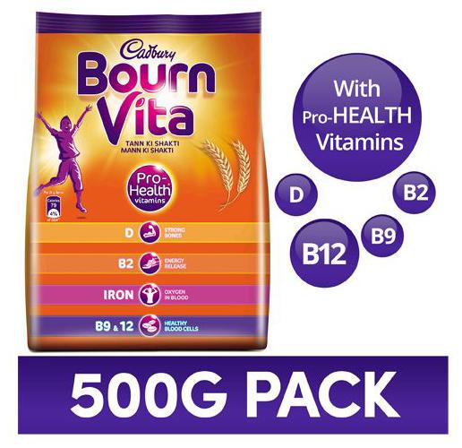

Cadbury Bournvita Health Drink Chocolate 500 g