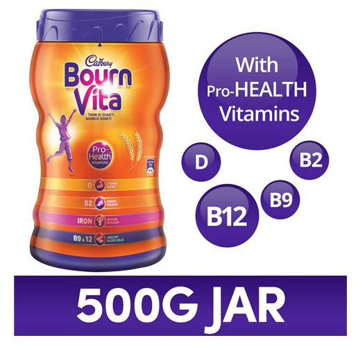 

Cadbury Bournvita Health Drink Chocolate 500 g