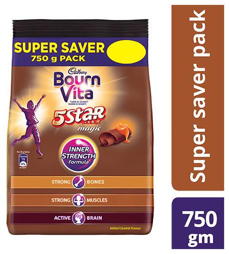 

Cadbury Bournvita - 5 Star Magic Chocolate Health Drink 750 g