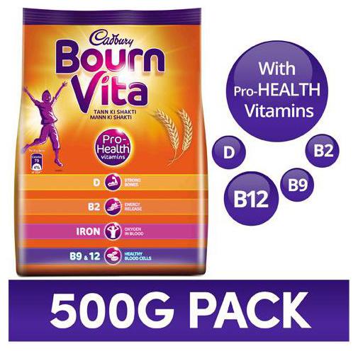 

Cadbury Bournvita Health Drink Chocolate 500 g