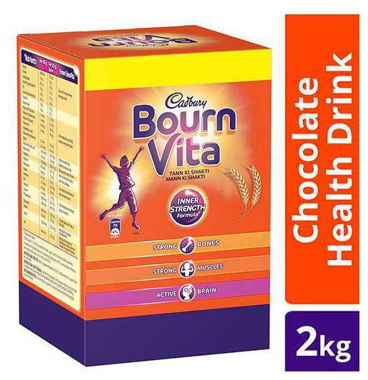 

Cadbury BournVita Health Drink - Chocolate 2 kg