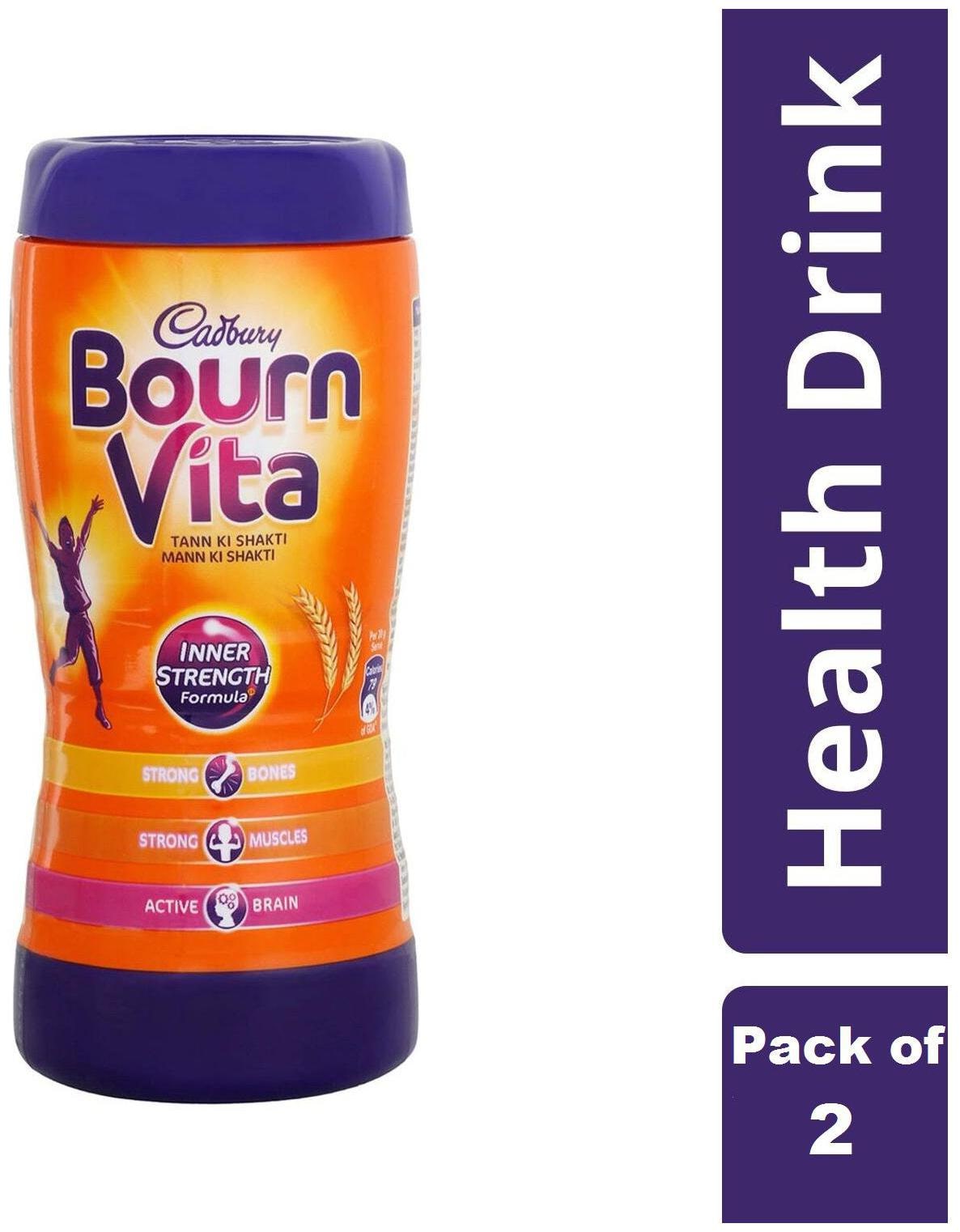 

Cadbury Bournvita Health Drink 200g (Pack of 2)