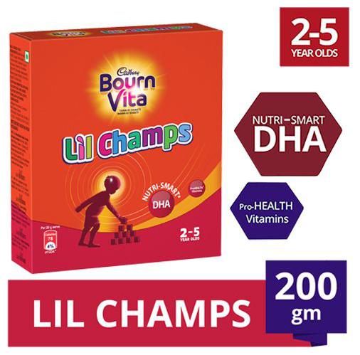 

Cadbury Bournvita Health Drink Chocolate Little Champs Prohealth 200 g
