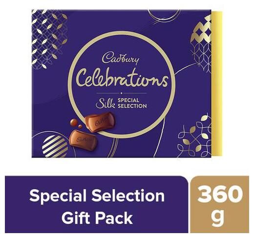 

Cadbury Celebrations Silk Special Selection Gift Pack 360 g