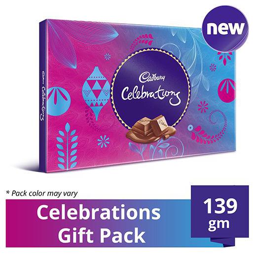 

Cadbury Celebrations Chocolate Assorted Gift Pack 139 g