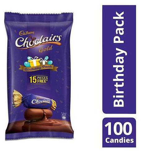

Cadbury Choclairs Gold Birthday Pack 550 Gm