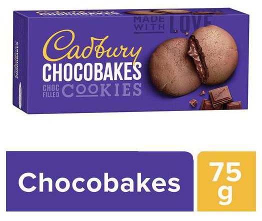 

Cadbury Chocobakes Choc Filled Cookies 75 g
