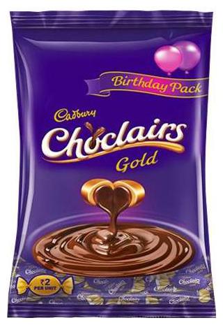 

Cadbury Choclairs Gold Birthday Pack 342 g
