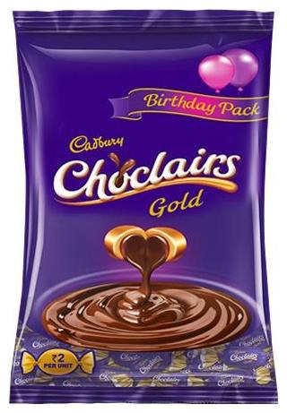 

Cadbury Choclairs Gold Birthday Pack 342 g