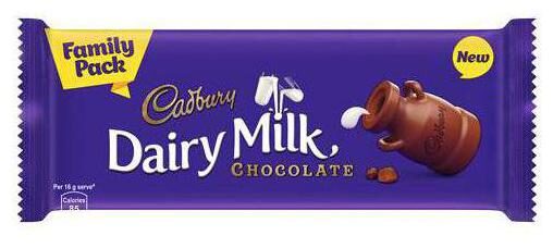 

Cadbury Dairy Milk Family Pack - Chocolate Bar 130 g