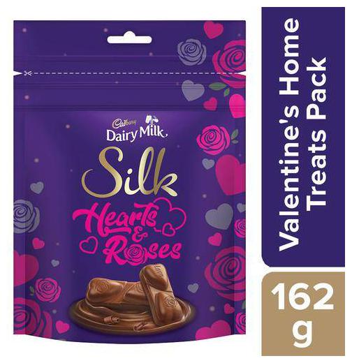 

Cadbury Dairy Milk Silk Valentines Home Treats 162 g