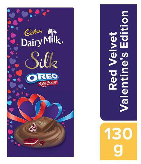

Cadbury Dairy Milk Silk Oreo - Red Velvet Valentines Edition 130 g