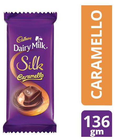 

Cadbury Dairy Milk Silk Caramello - Chocolate Bar 136 g