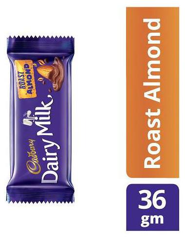

Cadbury Dairy Milk Roast Almond Chocolate Bar 36 Gm