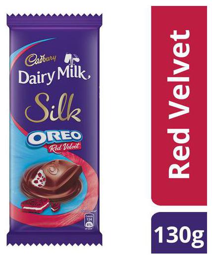 

Cadbury Dairy Milk Silk Oreo Red Velvet 130 g
