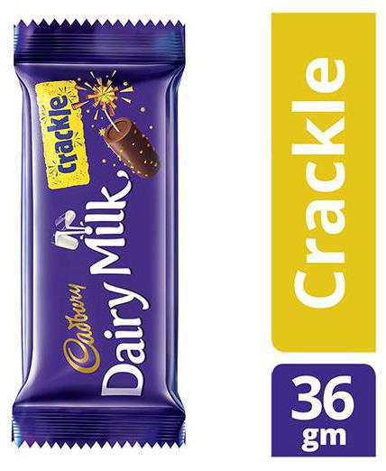 

Cadbury Dairy Milk Crackle Chocolate Bar 36 g