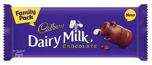 

Cadbury Dairy Milk Family Pack - Chocolate Bar 130 g
