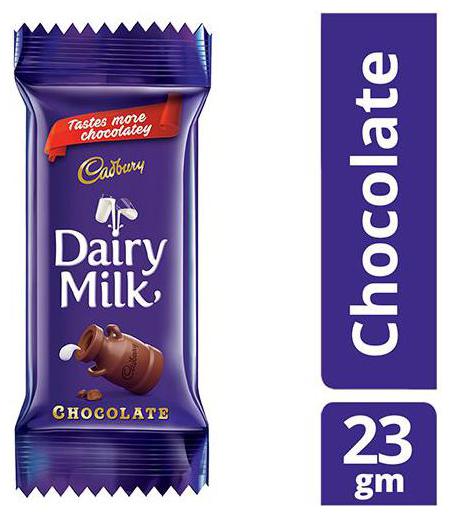 

Cadbury Dairy Milk Chocolate 23 g