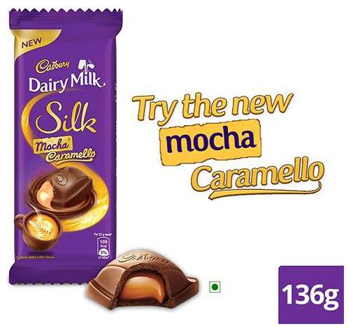 

Cadbury Dairy Milk Silk Mocha Caramello 136 g