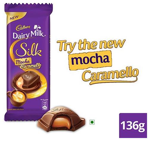 

Cadbury Dairy Milk Silk Mocha Caramello 136 g