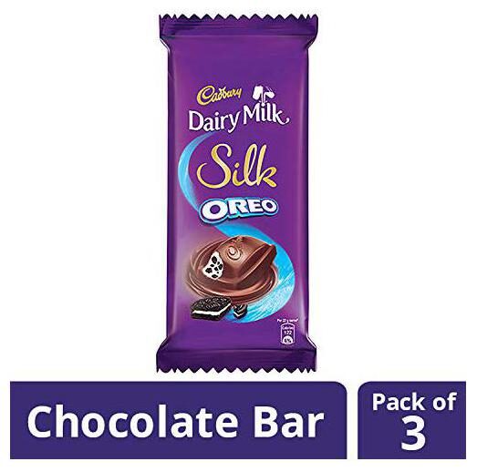 

Cadbury Dairy Milk Silk Oreo Chocolate Bar 130g (Pack of 3)